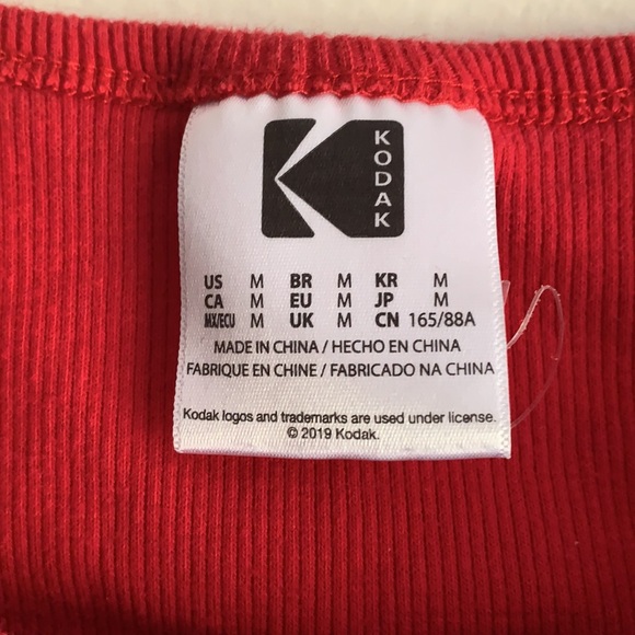 NWOT Forever21 Kodak Crop Top - Picture 2 of 6